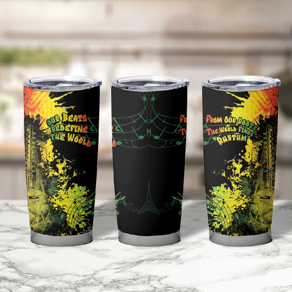 Afro Music Pride Tumbler Cup From Our Roots The World Finds Rhythm LT05
