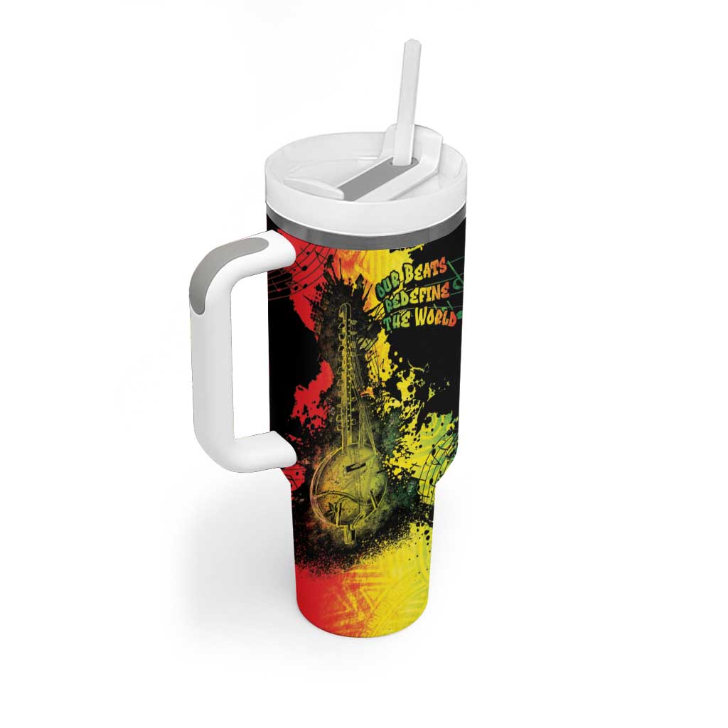 Afro Music Pride Tumbler With Handle From Our Roots The World Finds Rhythm LT05