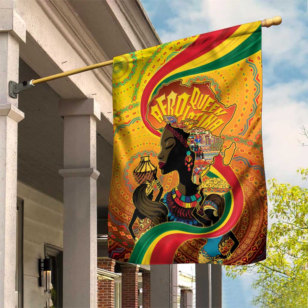 Afro Latina Queen Garden Flag The Beauty Of Black Women LT05