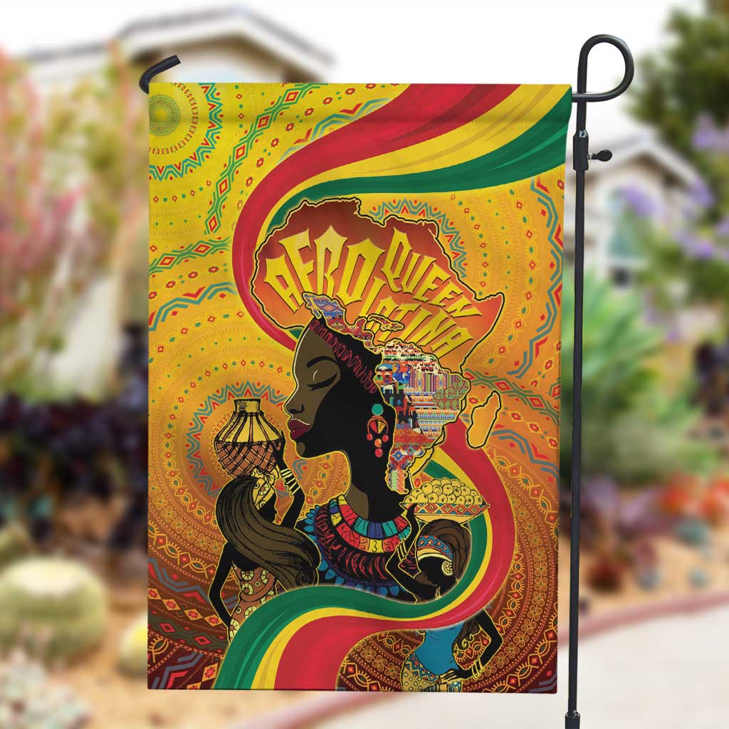 Afro Latina Queen Garden Flag The Beauty Of Black Women LT05