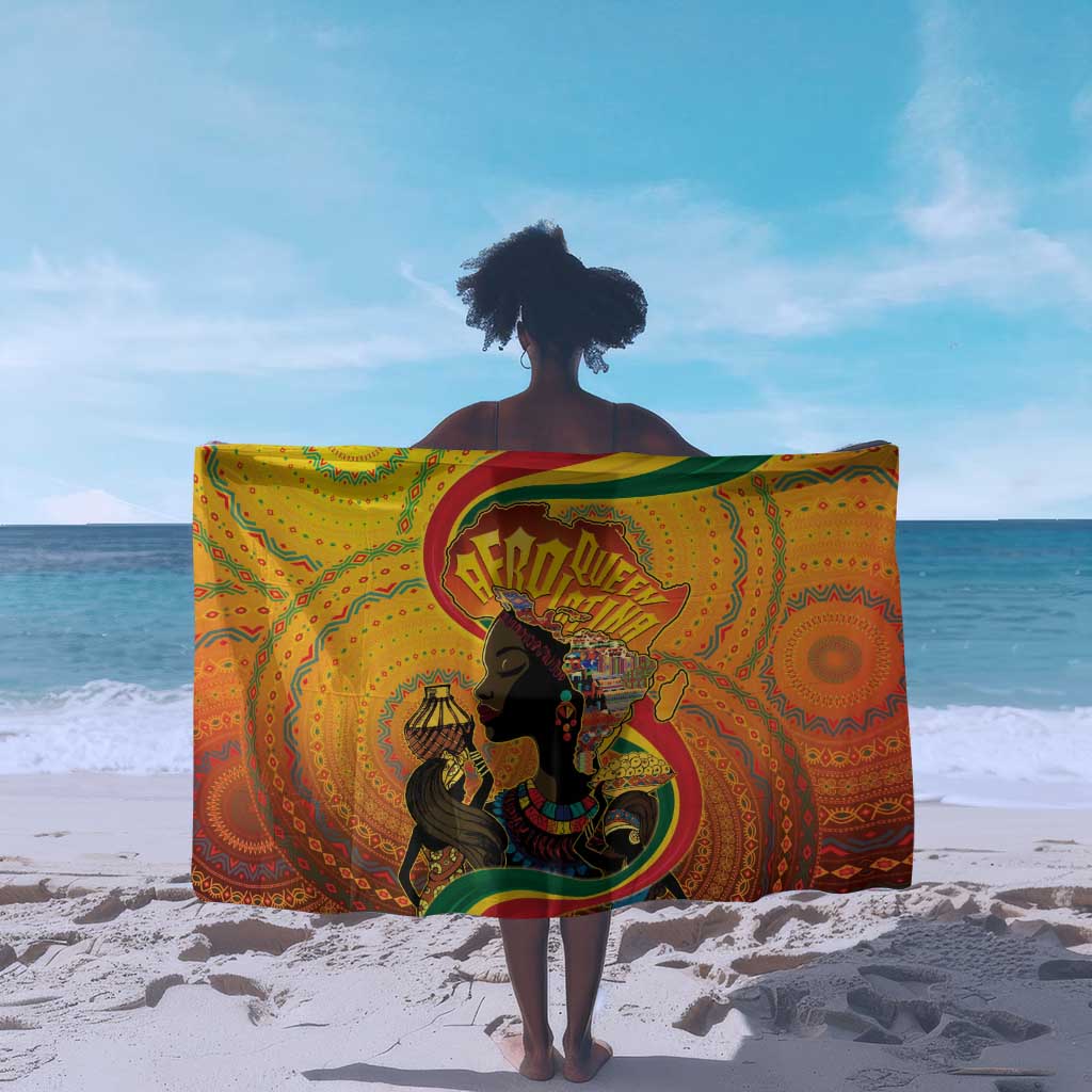 Afro Latina Queen Sarong The Beauty Of Black Women LT05