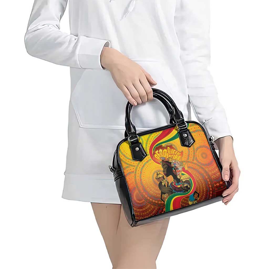 Afro Latina Queen Shoulder Handbag The Beauty Of Black Women LT05