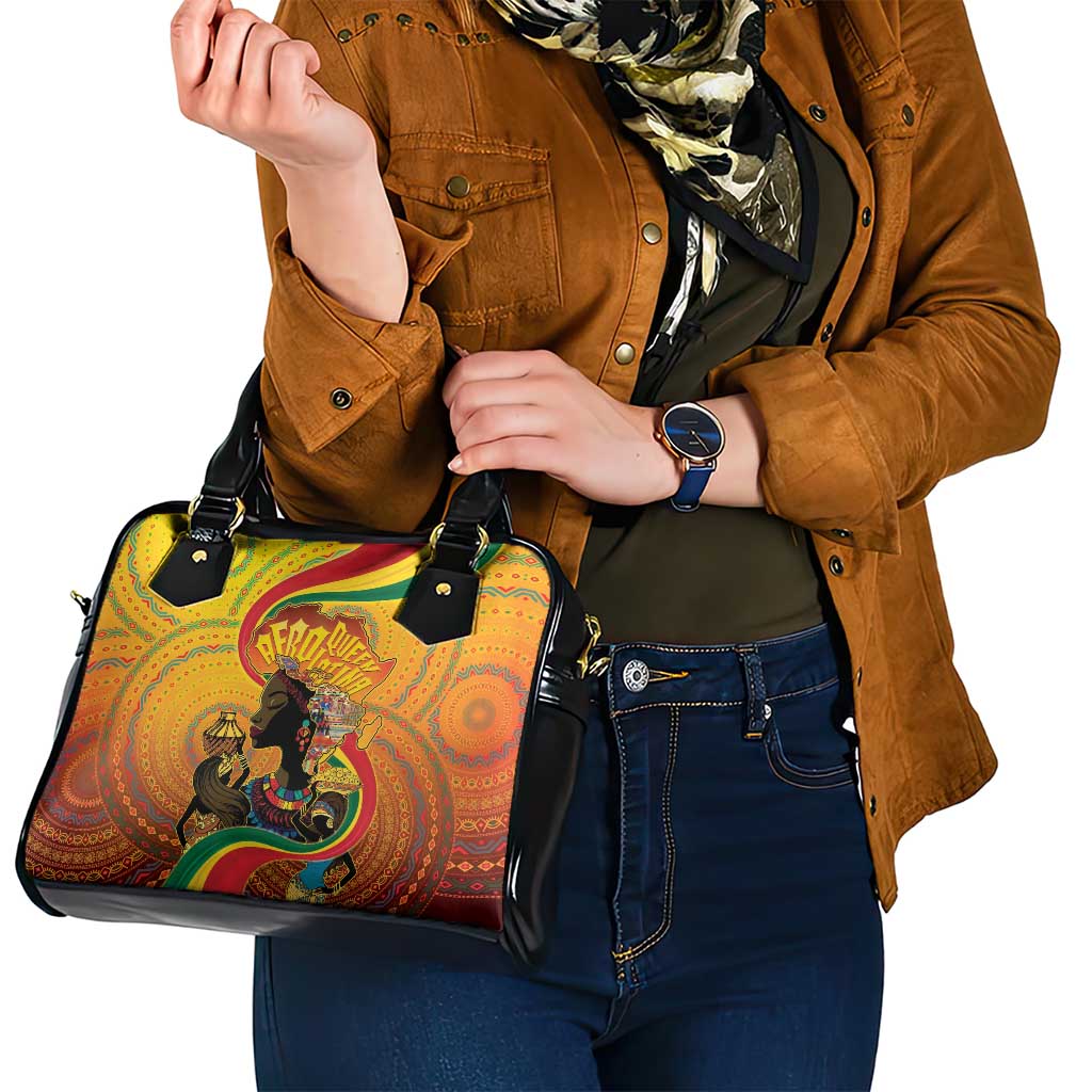 Afro Latina Queen Shoulder Handbag The Beauty Of Black Women LT05