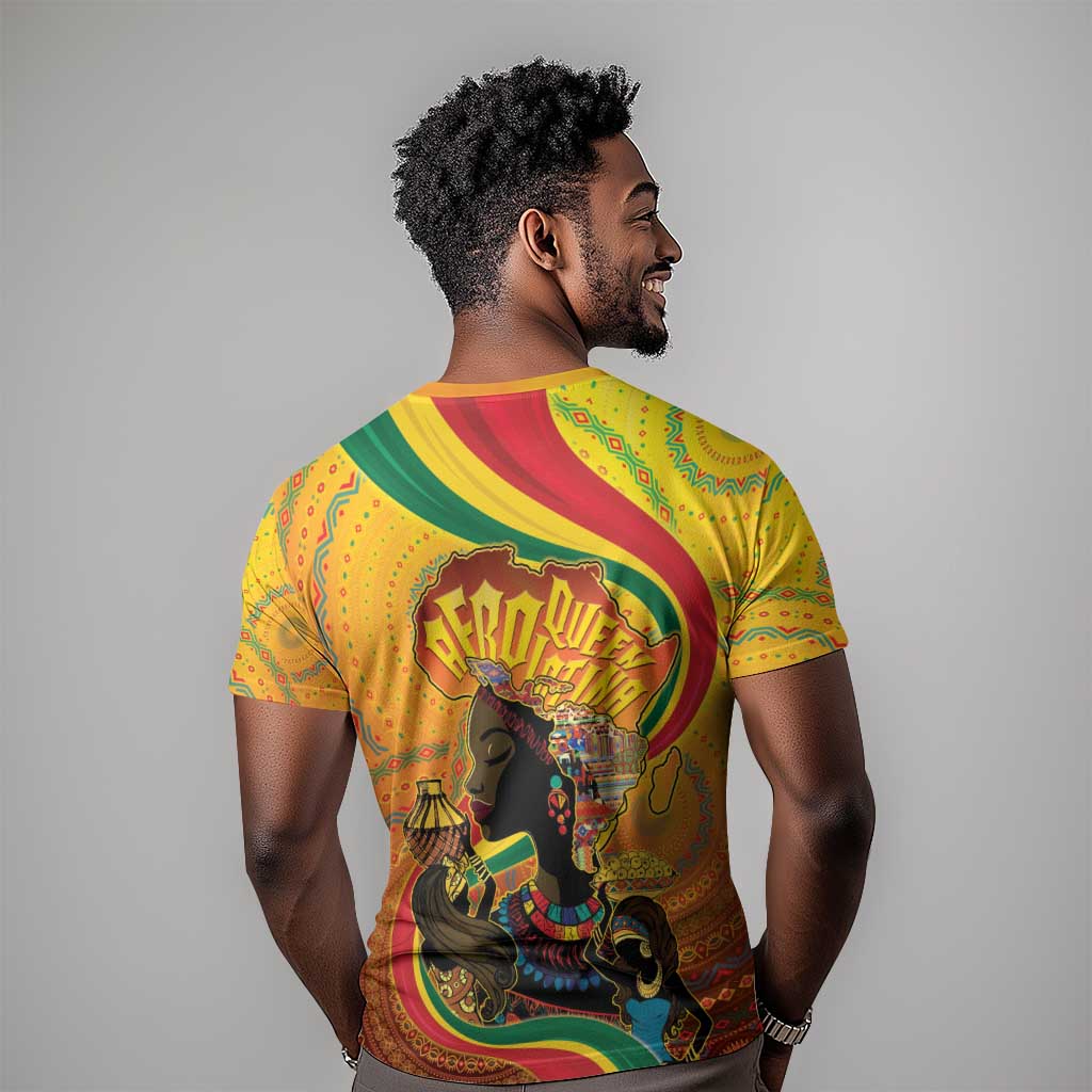 Afro Latina Queen T shirt The Beauty Of Black Women LT05