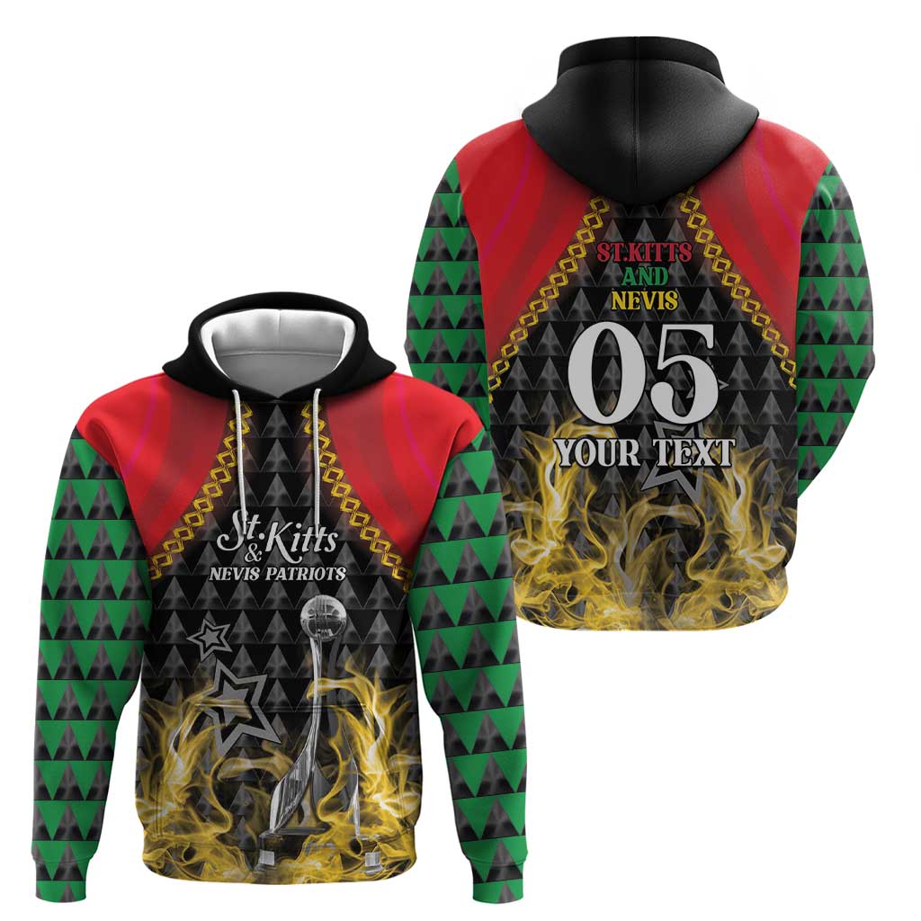 Custom St Kitts Nevis Cricket Patriots Hoodie Road To Victory LT05