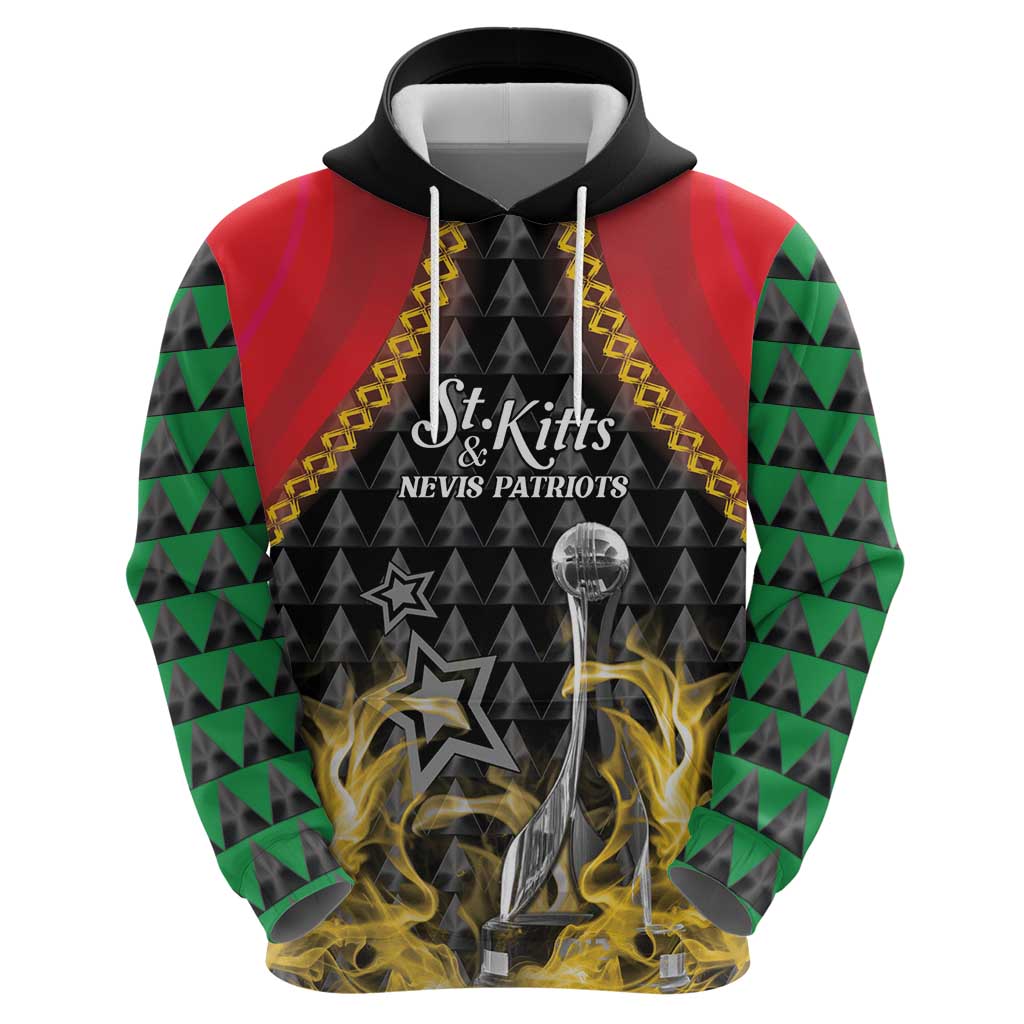 Custom St Kitts Nevis Cricket Patriots Hoodie Road To Victory LT05