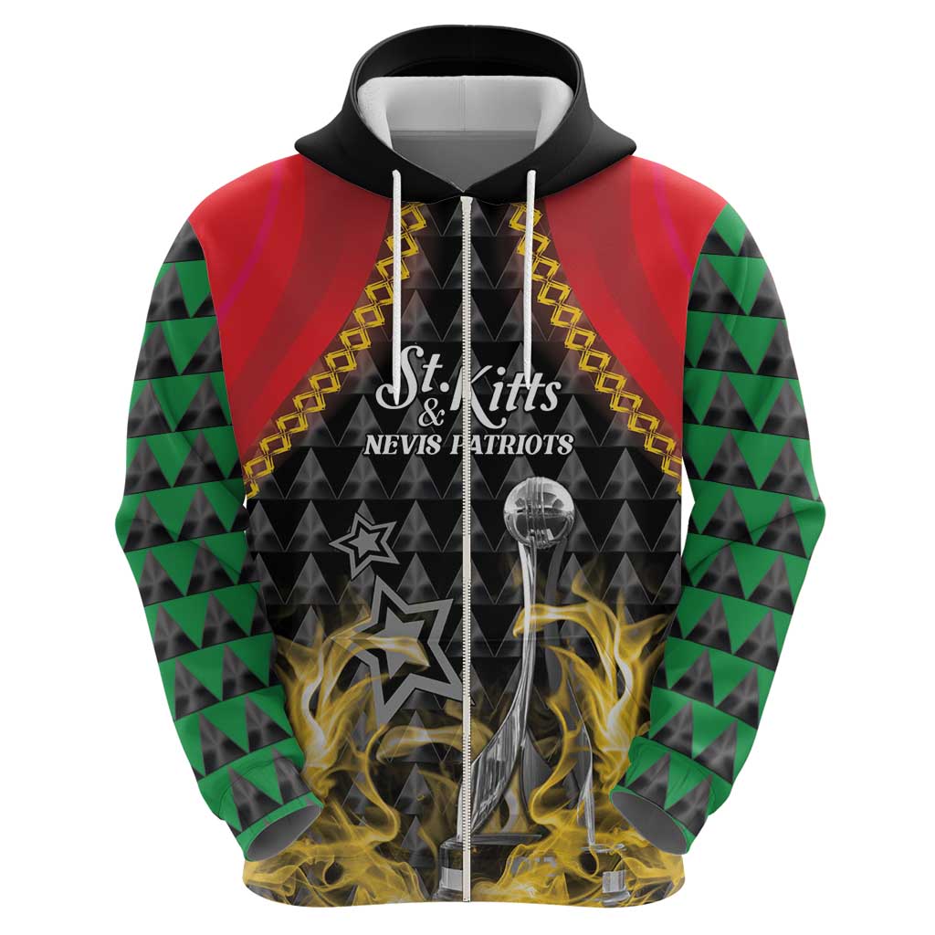 Custom St Kitts Nevis Cricket Patriots Hoodie Road To Victory LT05