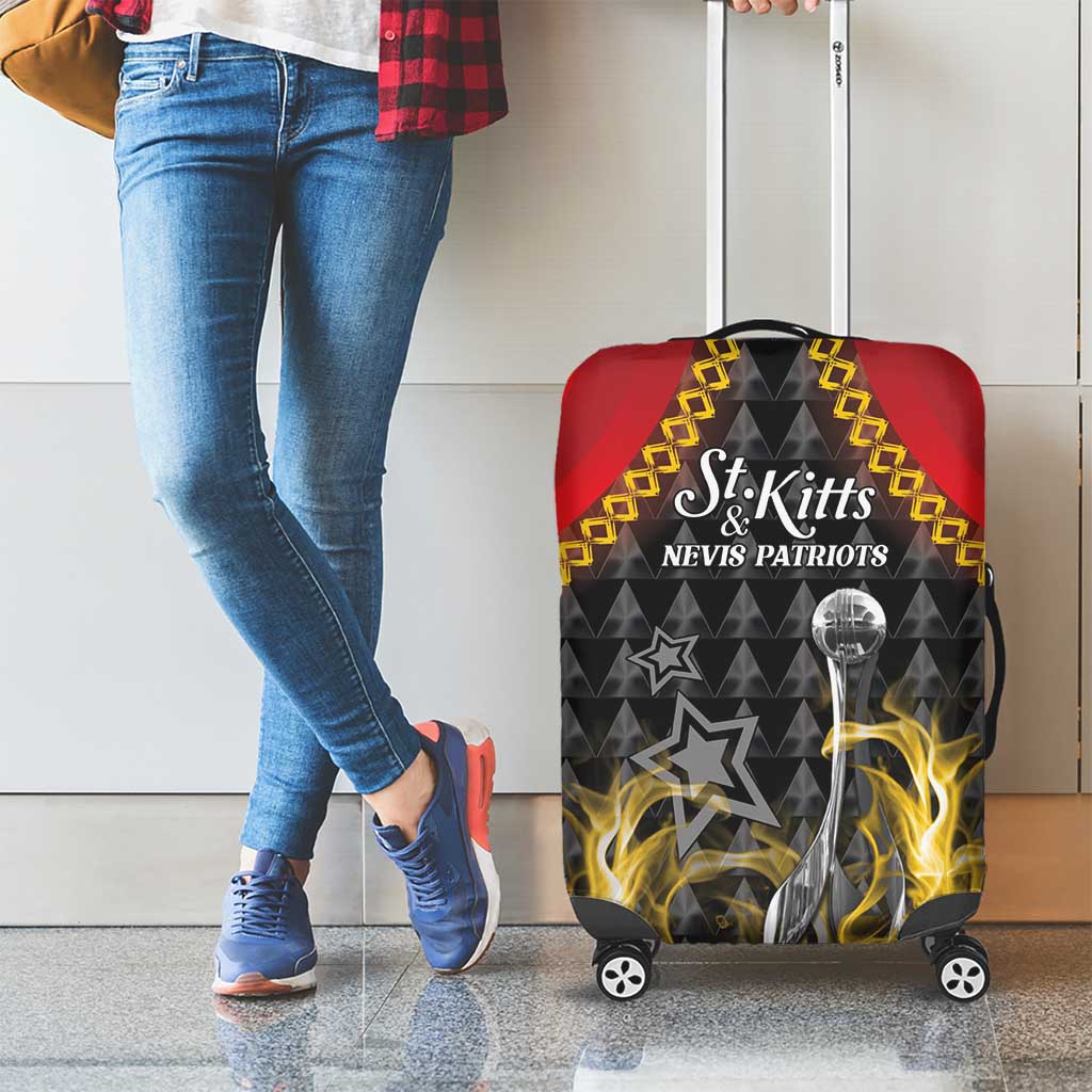 St Kitts Nevis Cricket Patriots Luggage Cover Road To Victory LT05