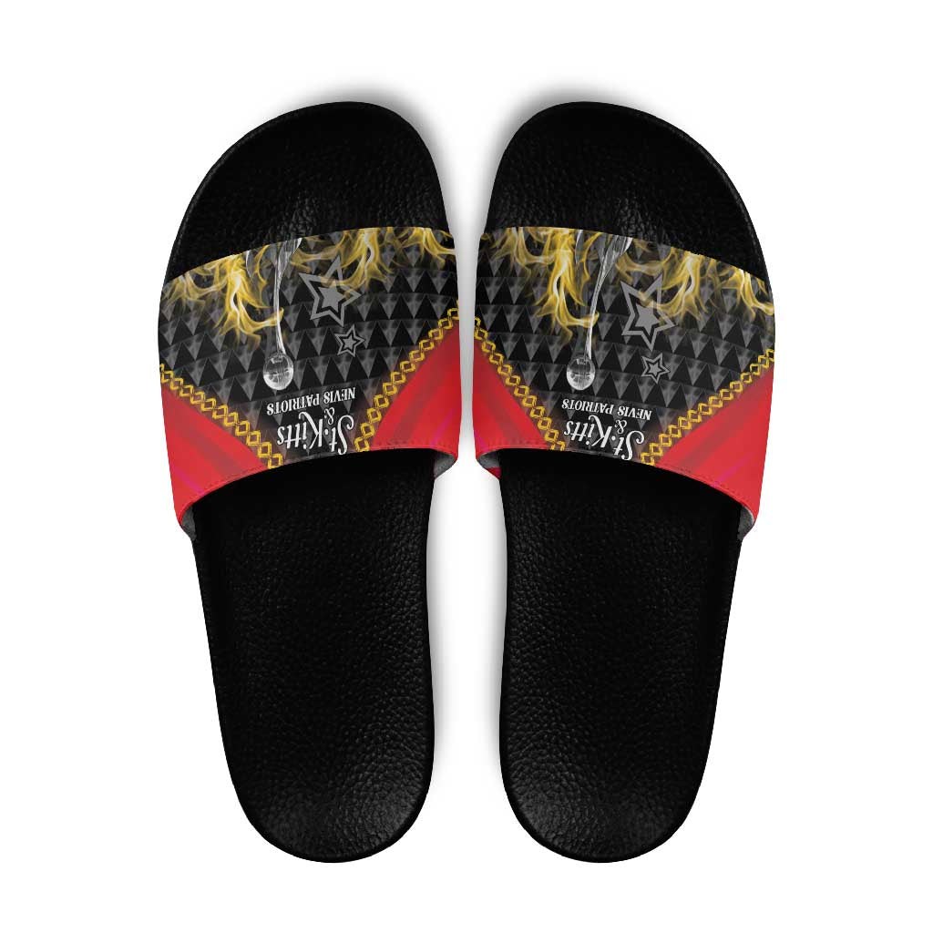 St Kitts Nevis Cricket Patriots Slide Sandals Road To Victory LT05