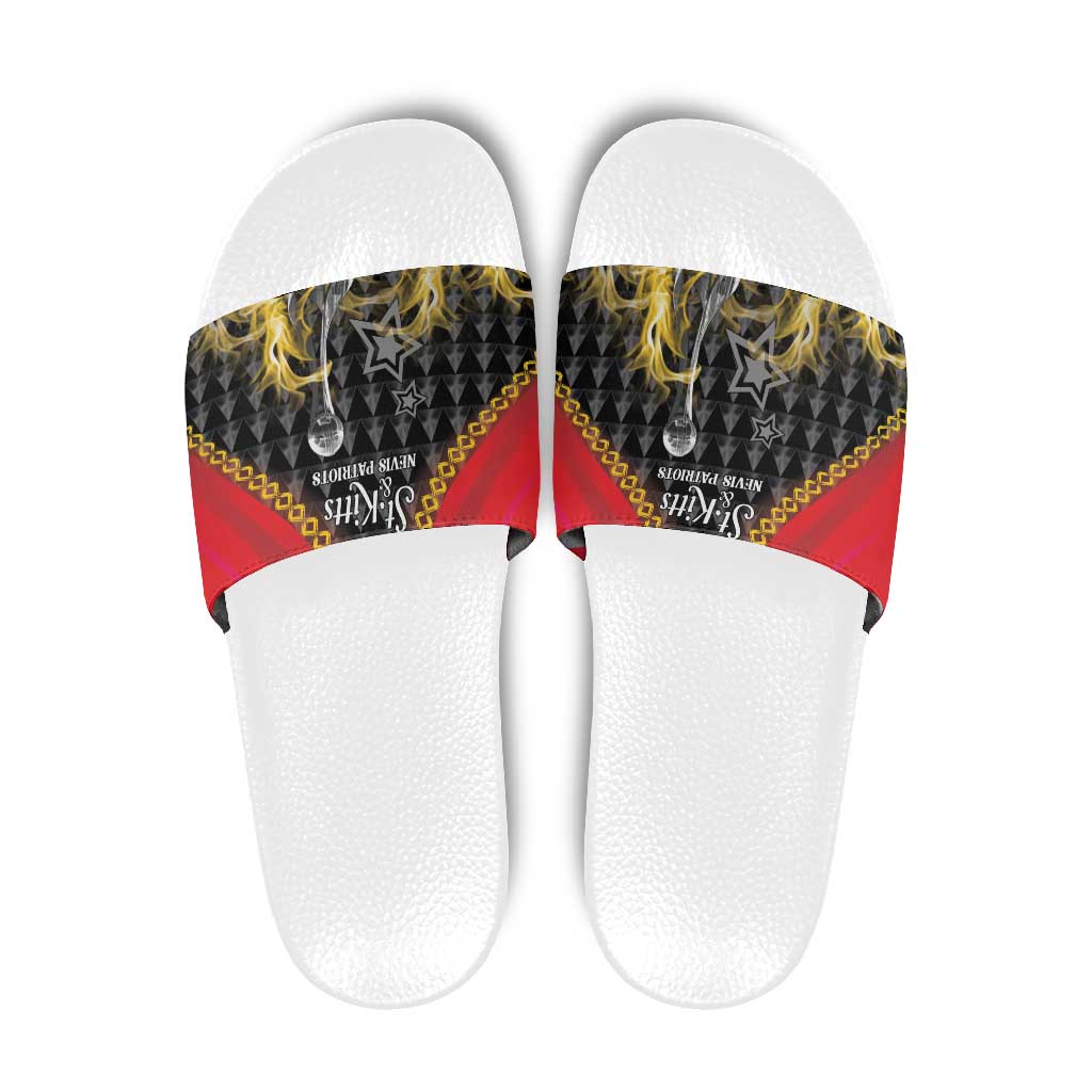 St Kitts Nevis Cricket Patriots Slide Sandals Road To Victory LT05