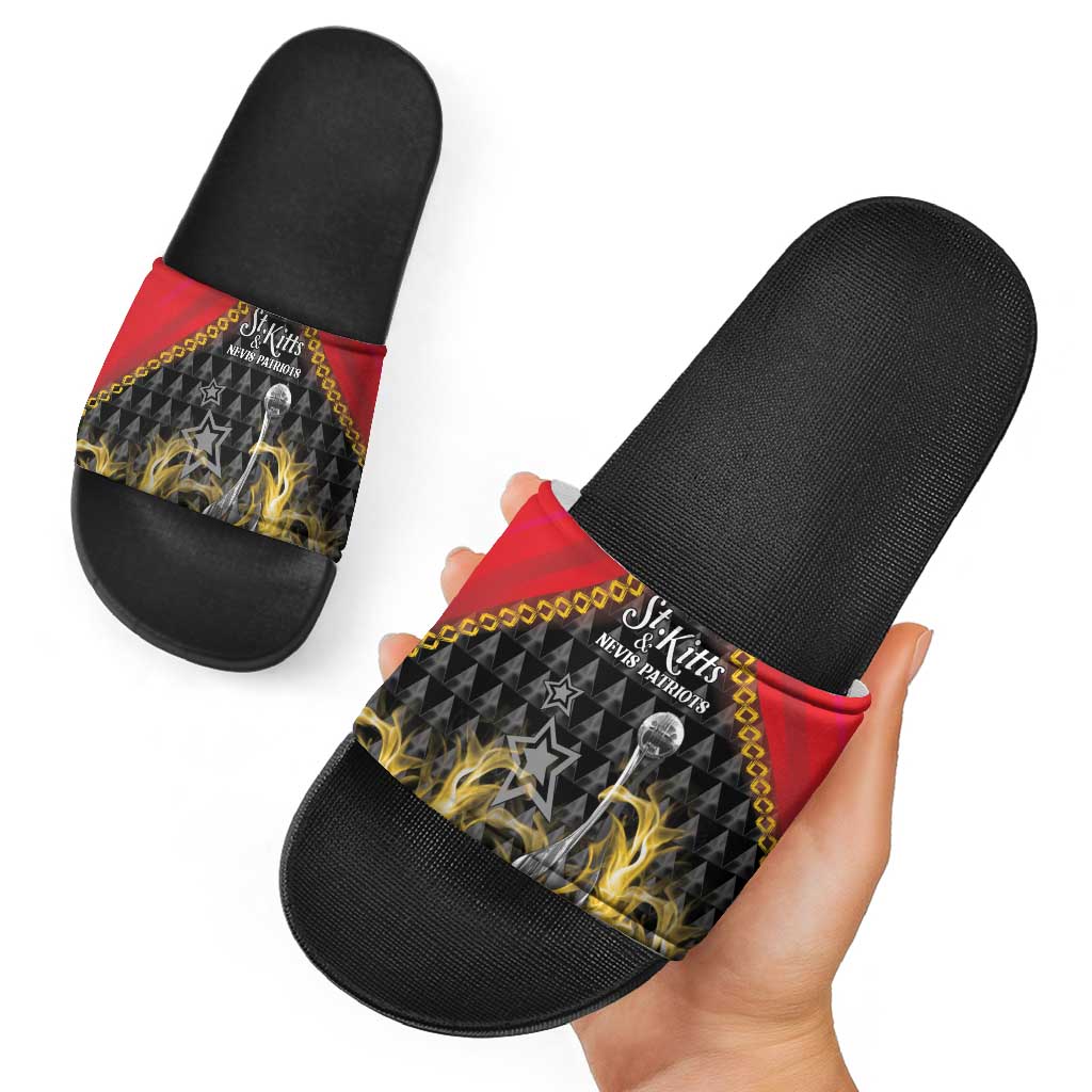 St Kitts Nevis Cricket Patriots Slide Sandals Road To Victory LT05