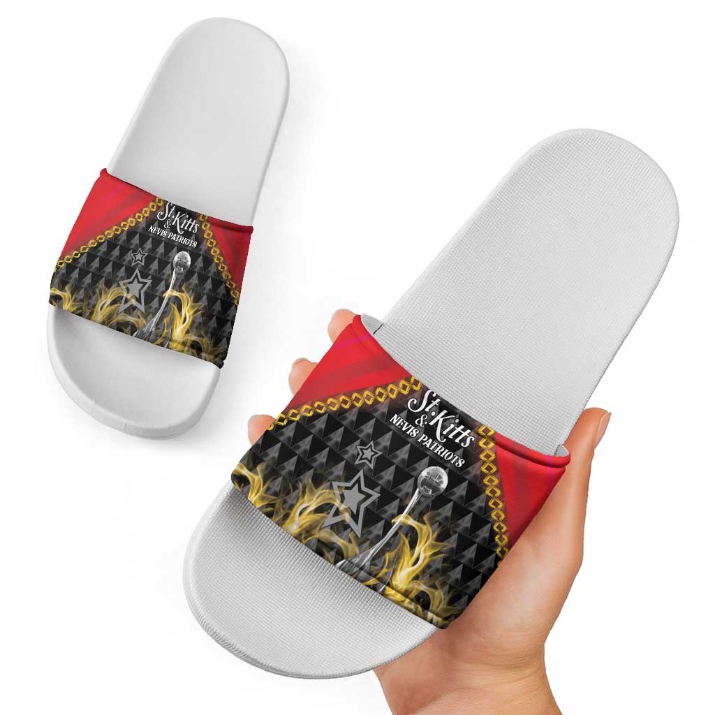 St Kitts Nevis Cricket Patriots Slide Sandals Road To Victory LT05