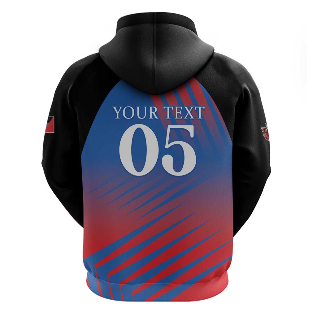 Custom Antigua and Barbuda Cricket Hoodie Falcons Unstoppable LT05