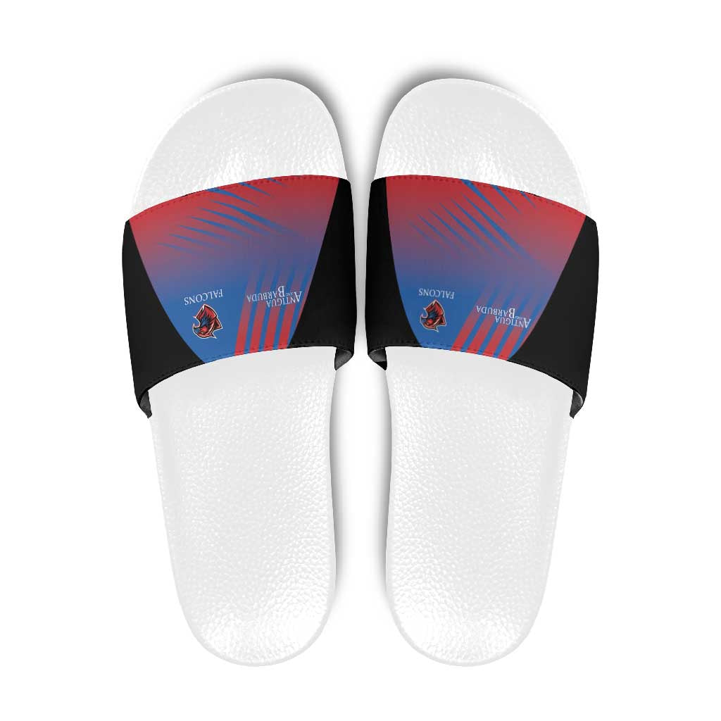 Antigua and Barbuda Cricket Slide Sandals Falcons Unstoppable LT05