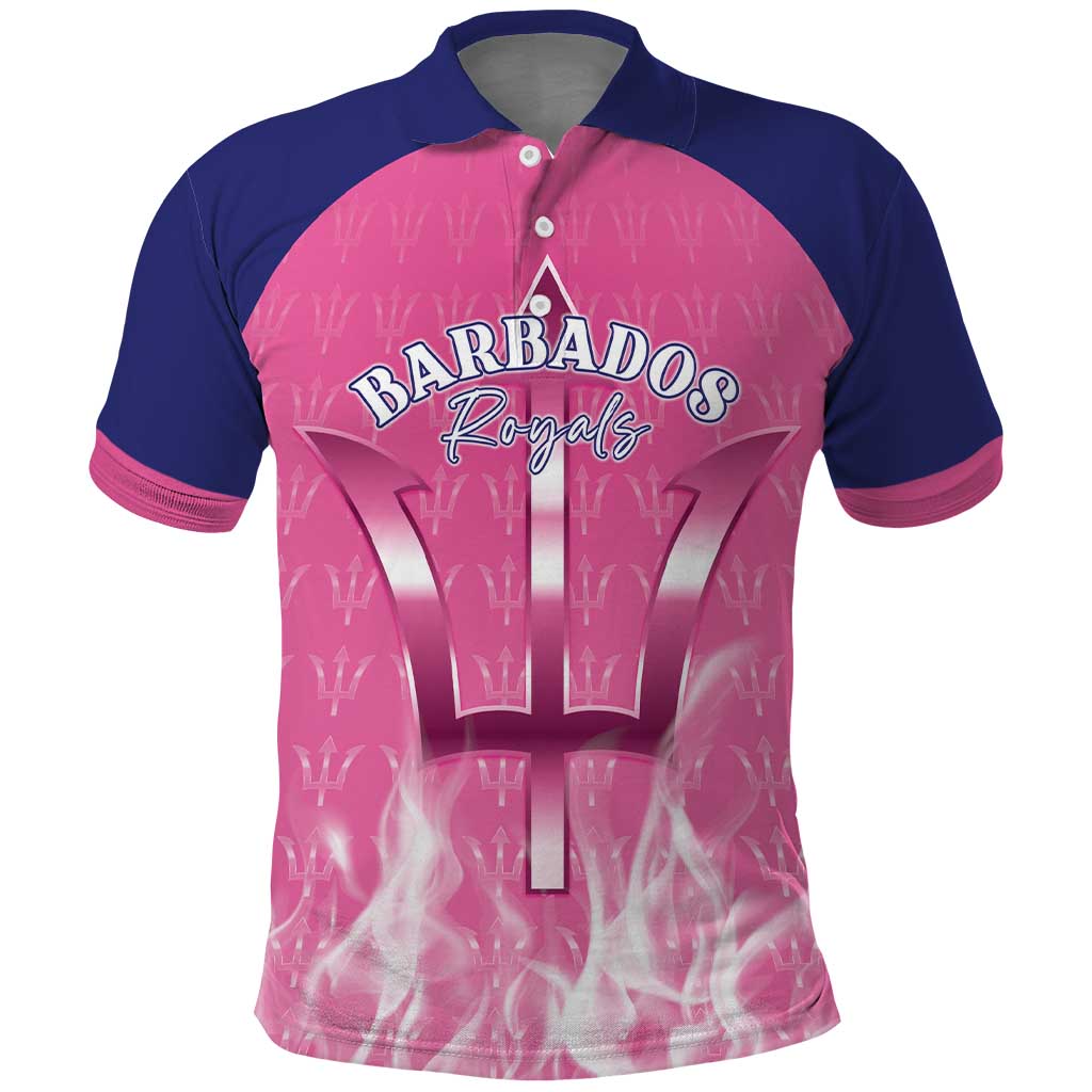 Custom Barbados Royals Cricket Polo Shirt Go Legends LT05