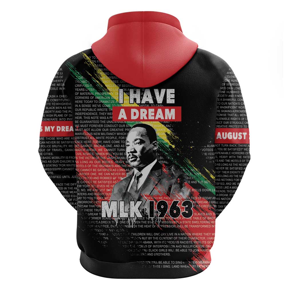 MLK Honoring The Legacy Hoodie Black Version LT05