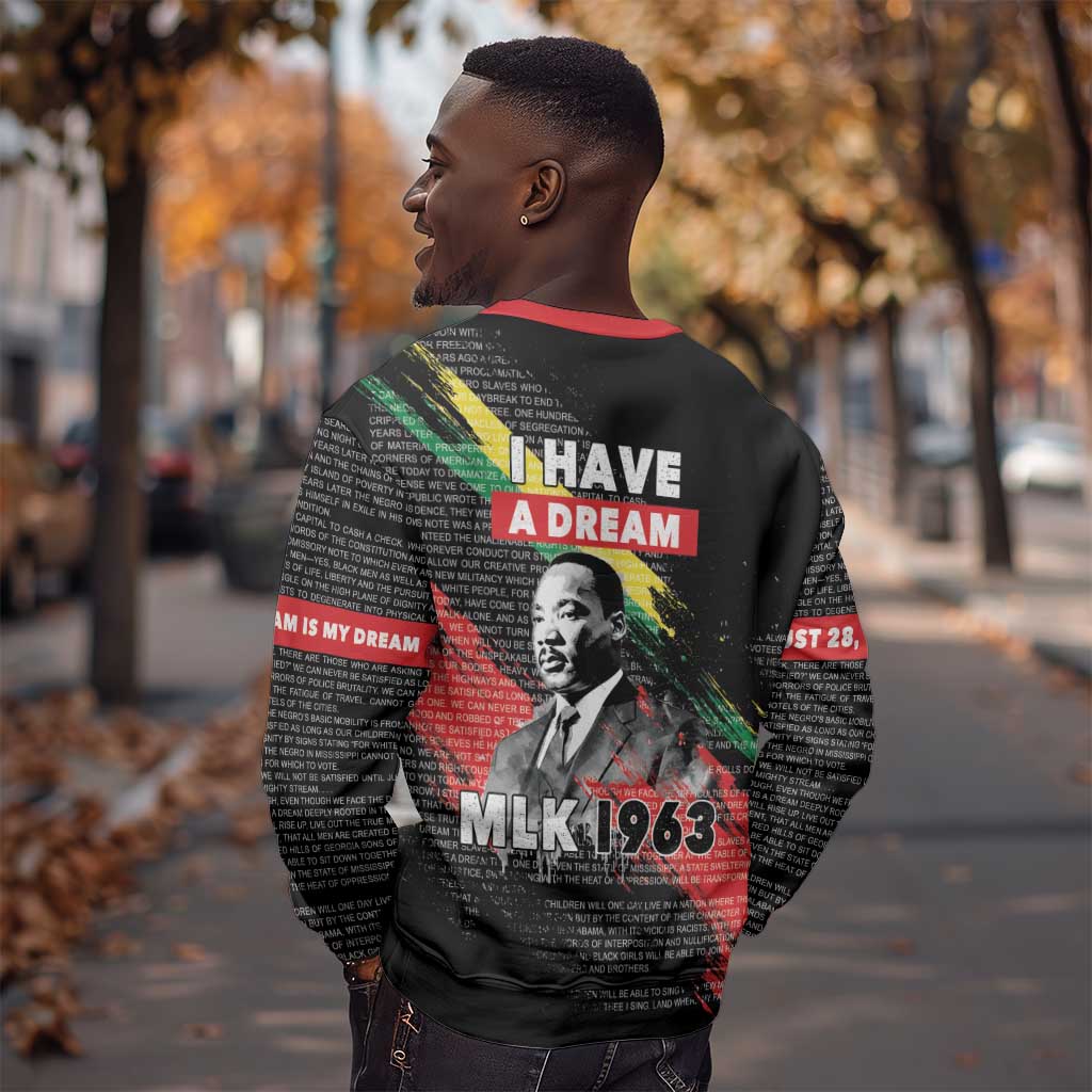 MLK Honoring The Legacy Sweatshirt Black Version LT05