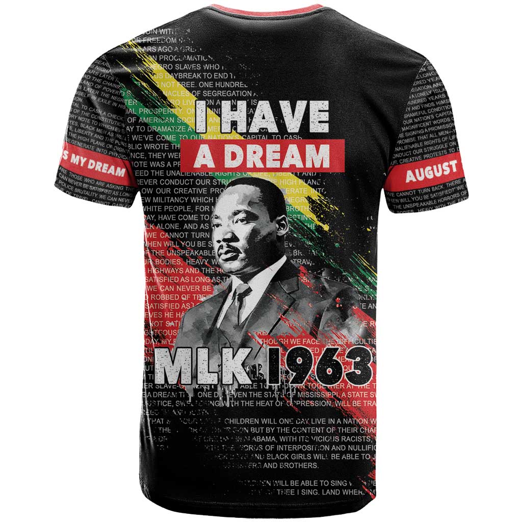 MLK Honoring The Legacy T shirt Black Version LT05
