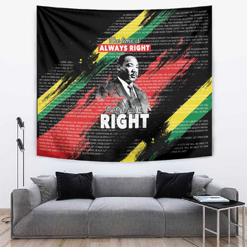 MLK Honoring The Legacy Tapestry Black Version LT05