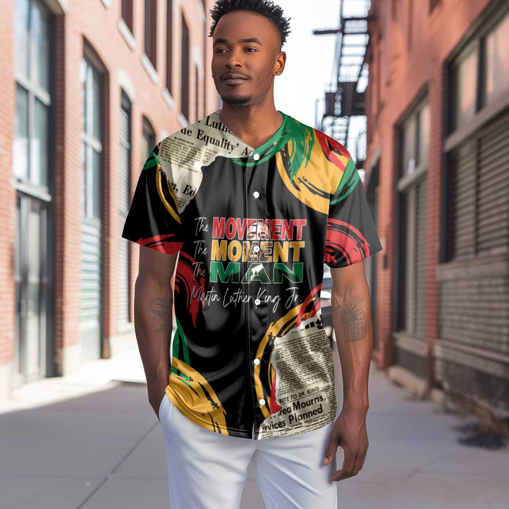 Remembering The Legacy Of MLK Baseball Jersey LT05