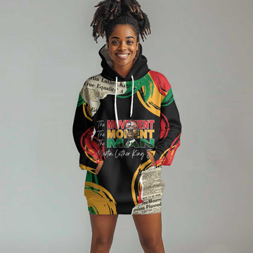 Remembering The Legacy Of MLK Hoodie Dress LT05