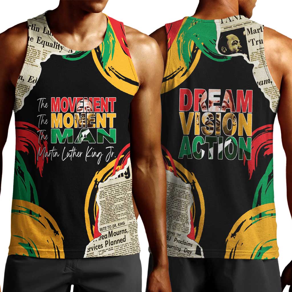 Remembering The Legacy Of MLK Men Tank Top LT05