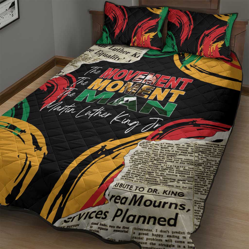 Remembering The Legacy Of MLK Quilt Bed Set LT05