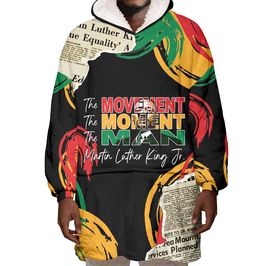 Remembering The Legacy Of MLK Wearable Blanket Hoodie LT05