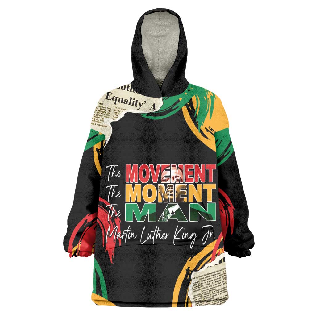 Remembering The Legacy Of MLK Wearable Blanket Hoodie LT05