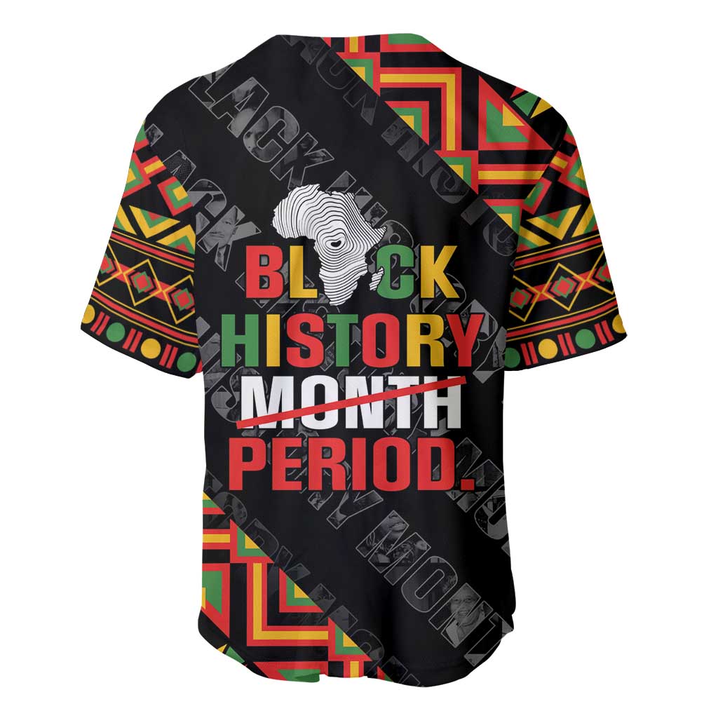 Black History Month Baseball Jersey One Month Can't Hold Our History LT05