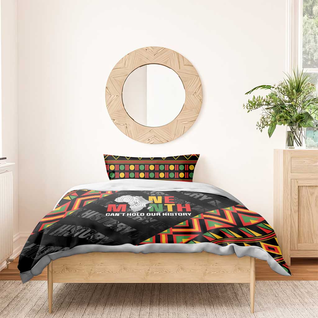 Black History Month Bedding Set One Month Can't Hold Our History LT05