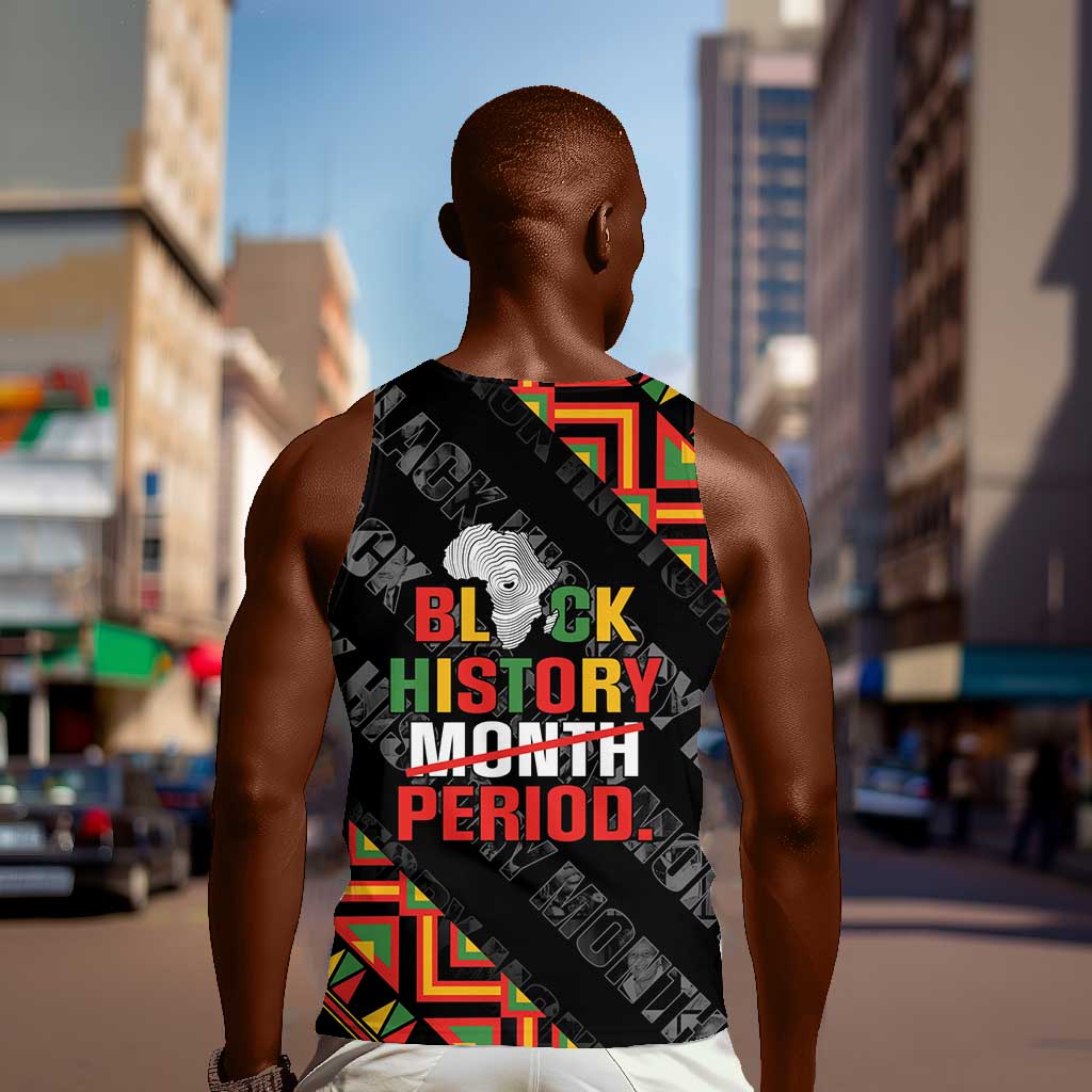 Black History Month Men Tank Top One Month Can't Hold Our History LT05