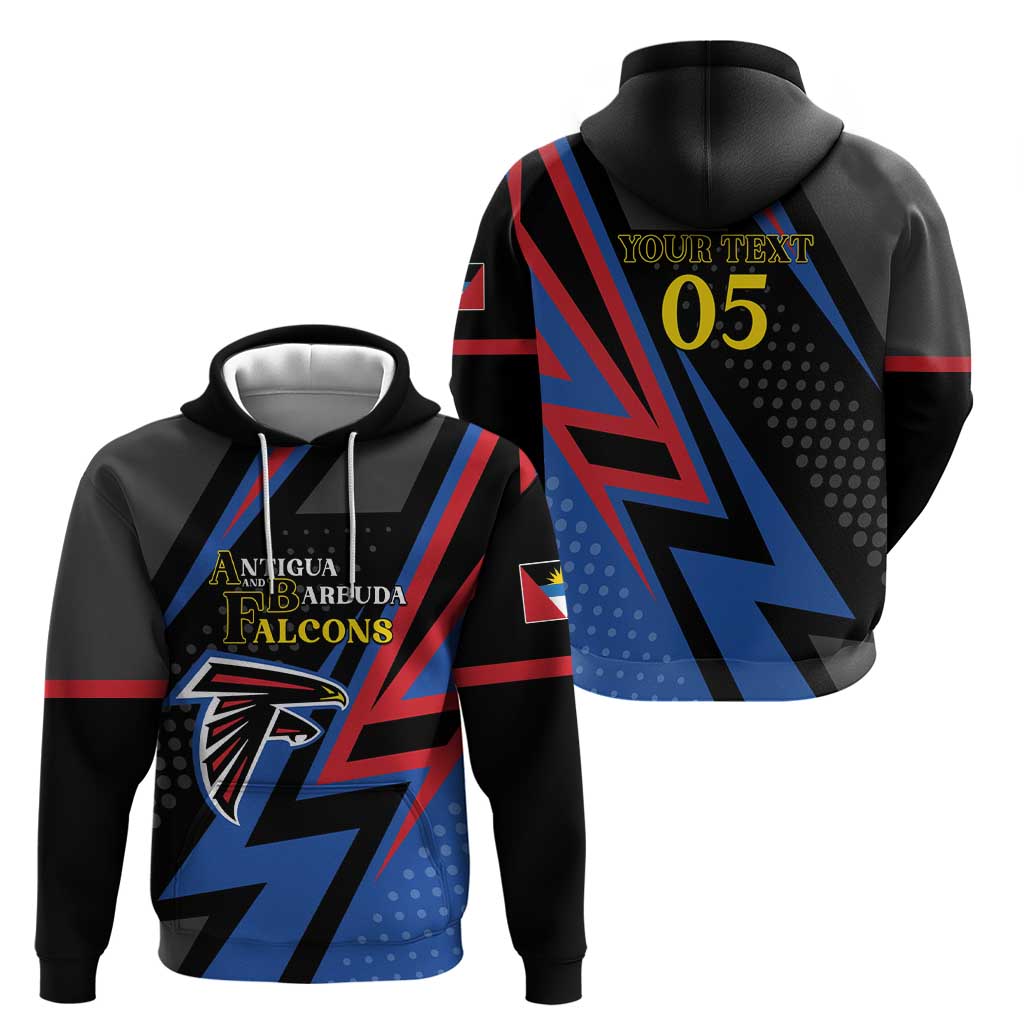 Custom Antigua and Barbuda Cricket Hoodie Sporty Style LT05