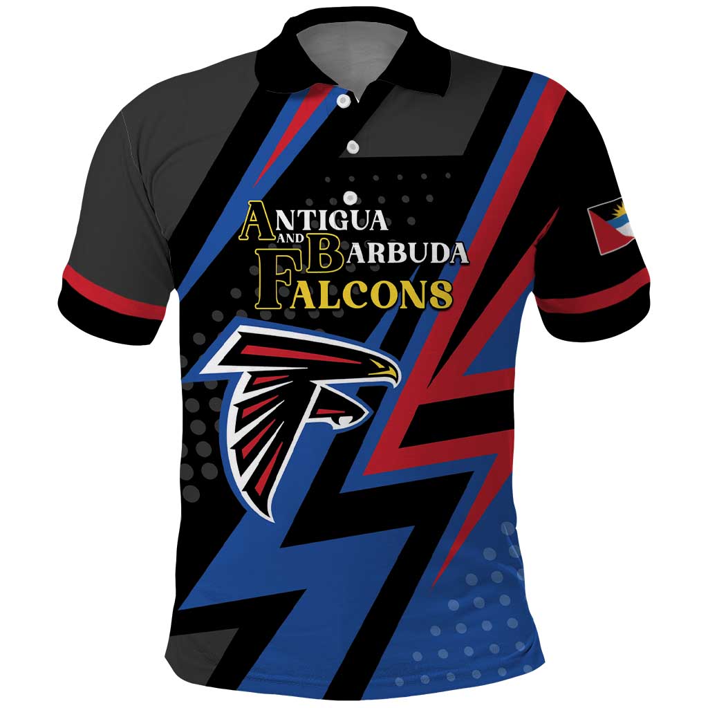 Custom Antigua and Barbuda Cricket Polo Shirt Sporty Style LT05