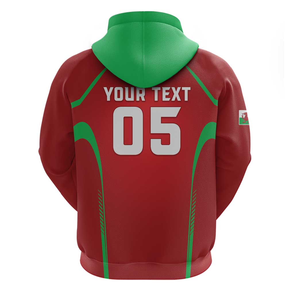 Wales Rugby Custom Hoodie Go Welsh Dragon Unique Style LT05