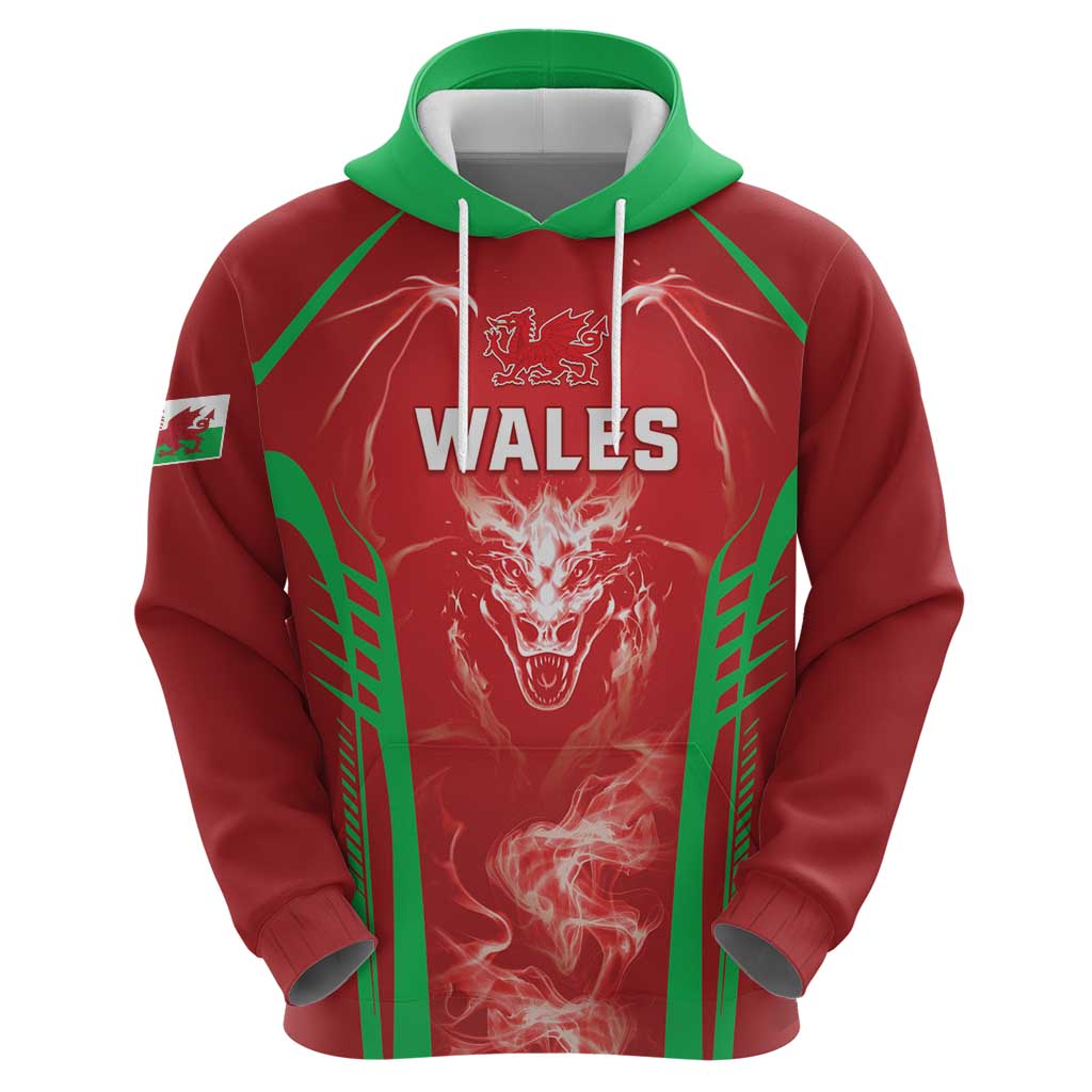 Wales Rugby Custom Hoodie Go Welsh Dragon Unique Style LT05