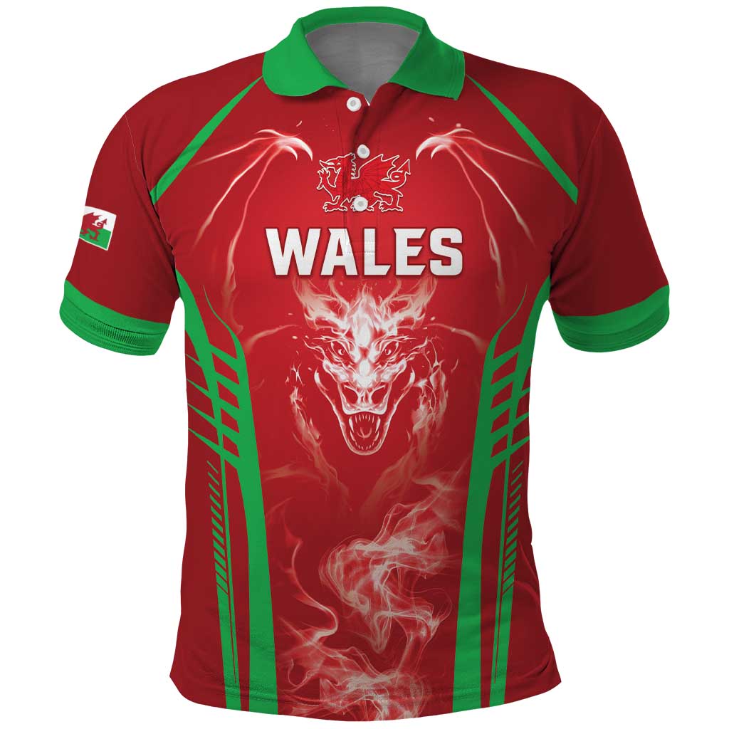 Wales Rugby Custom Polo Shirt Go Welsh Dragon Unique Style LT05