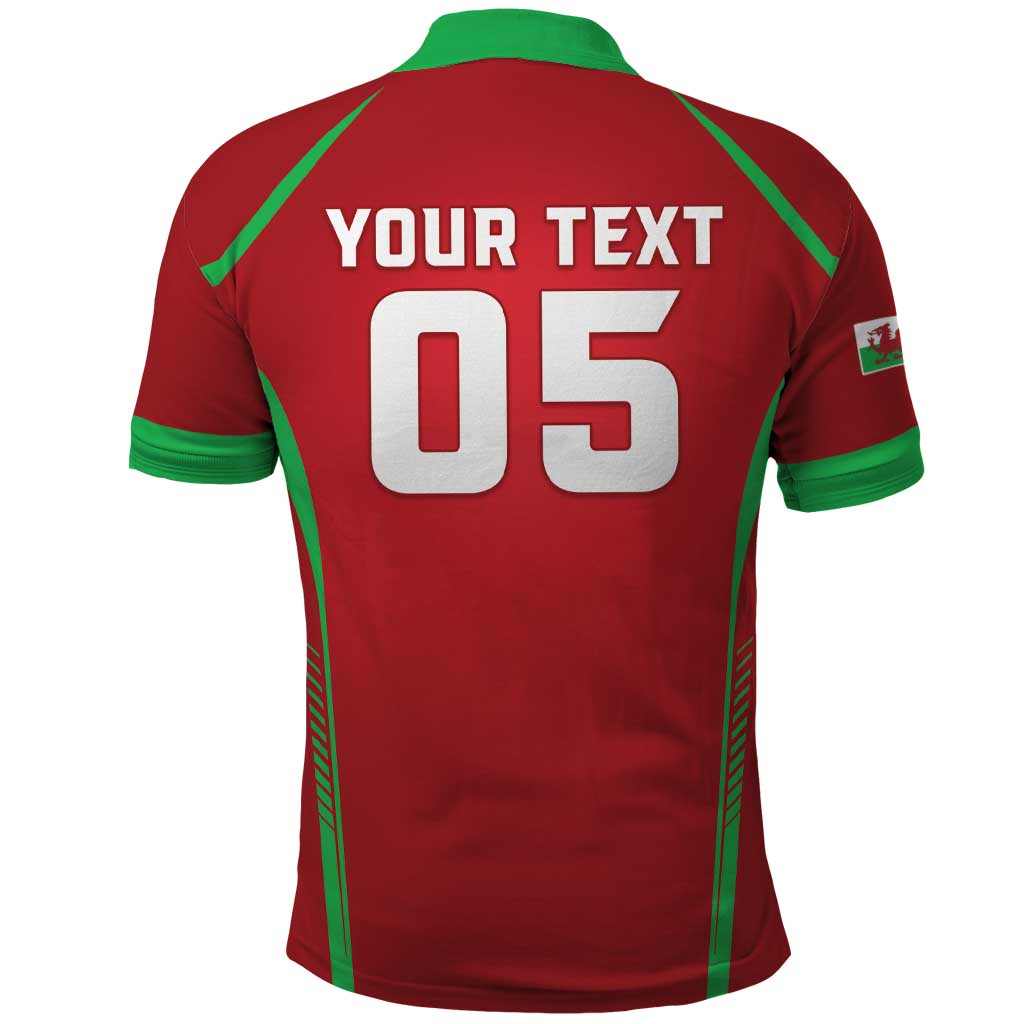 Wales Rugby Custom Polo Shirt Go Welsh Dragon Unique Style LT05
