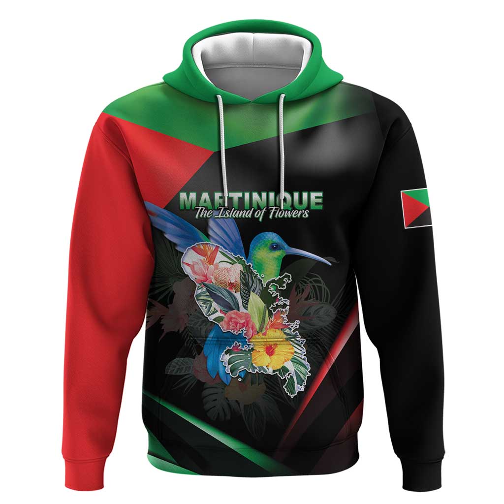 Personalized Martinique Hoodie The Island Of Flowers LT05