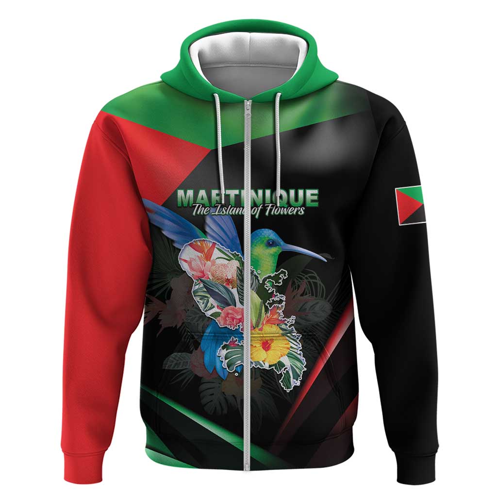Personalized Martinique Hoodie The Island Of Flowers LT05