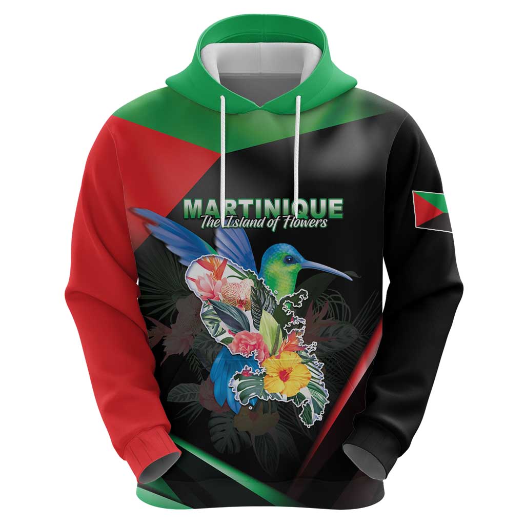 Personalized Martinique Hoodie The Island Of Flowers LT05