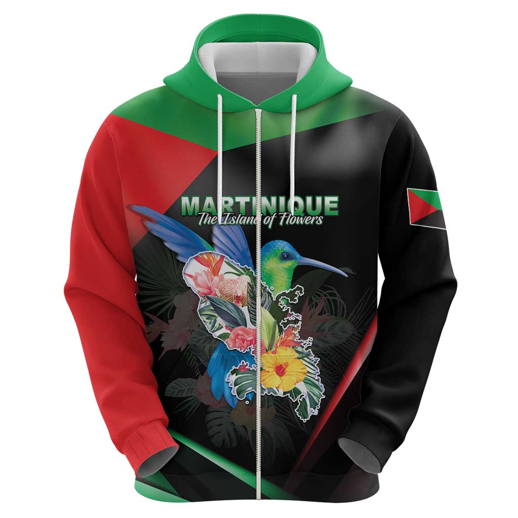 Personalized Martinique Hoodie The Island Of Flowers LT05