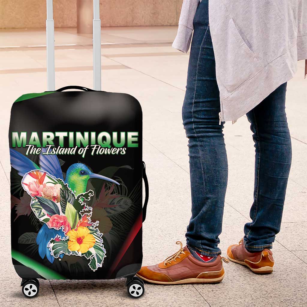 Martinique Luggage Cover The Island Of Flowers LT05