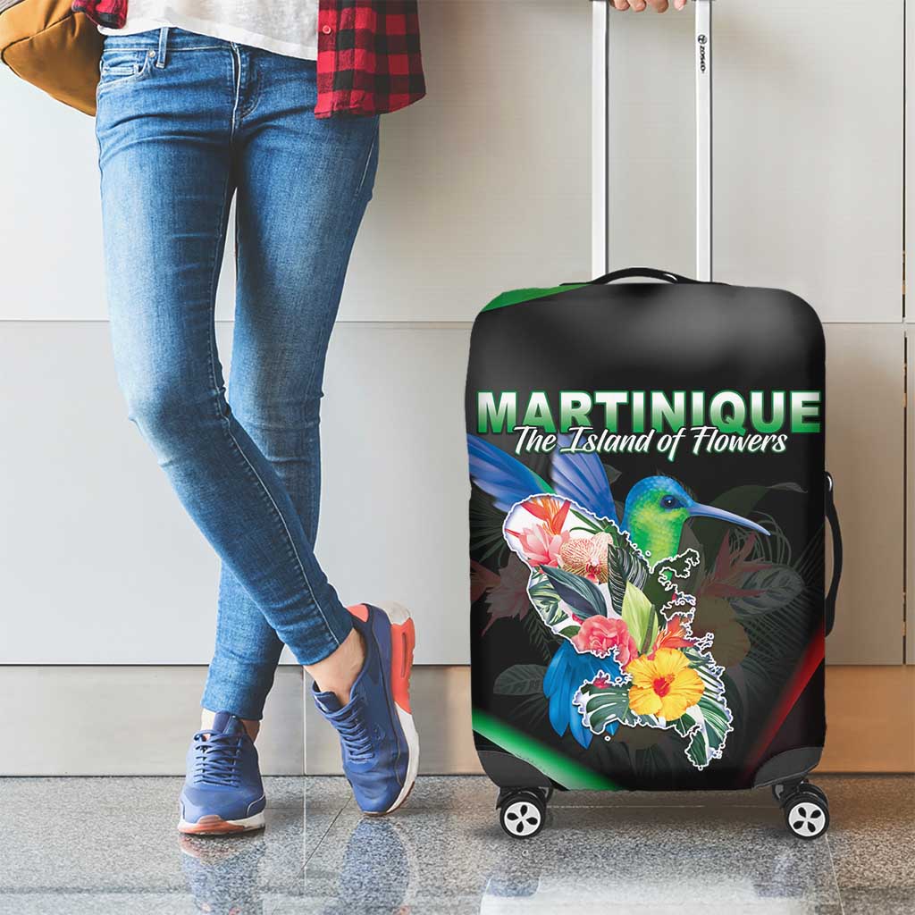 Martinique Luggage Cover The Island Of Flowers LT05