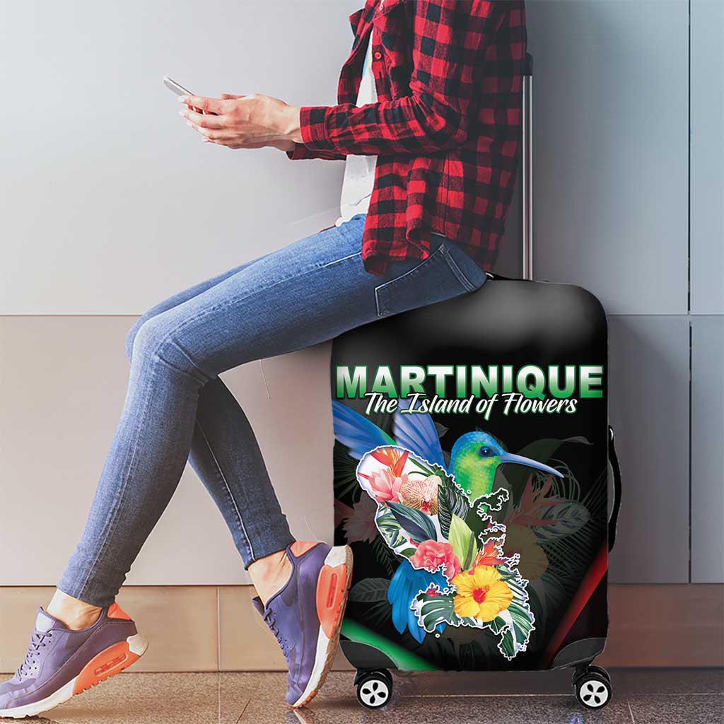 Martinique Luggage Cover The Island Of Flowers LT05