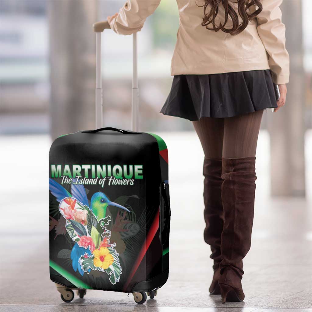 Martinique Luggage Cover The Island Of Flowers LT05