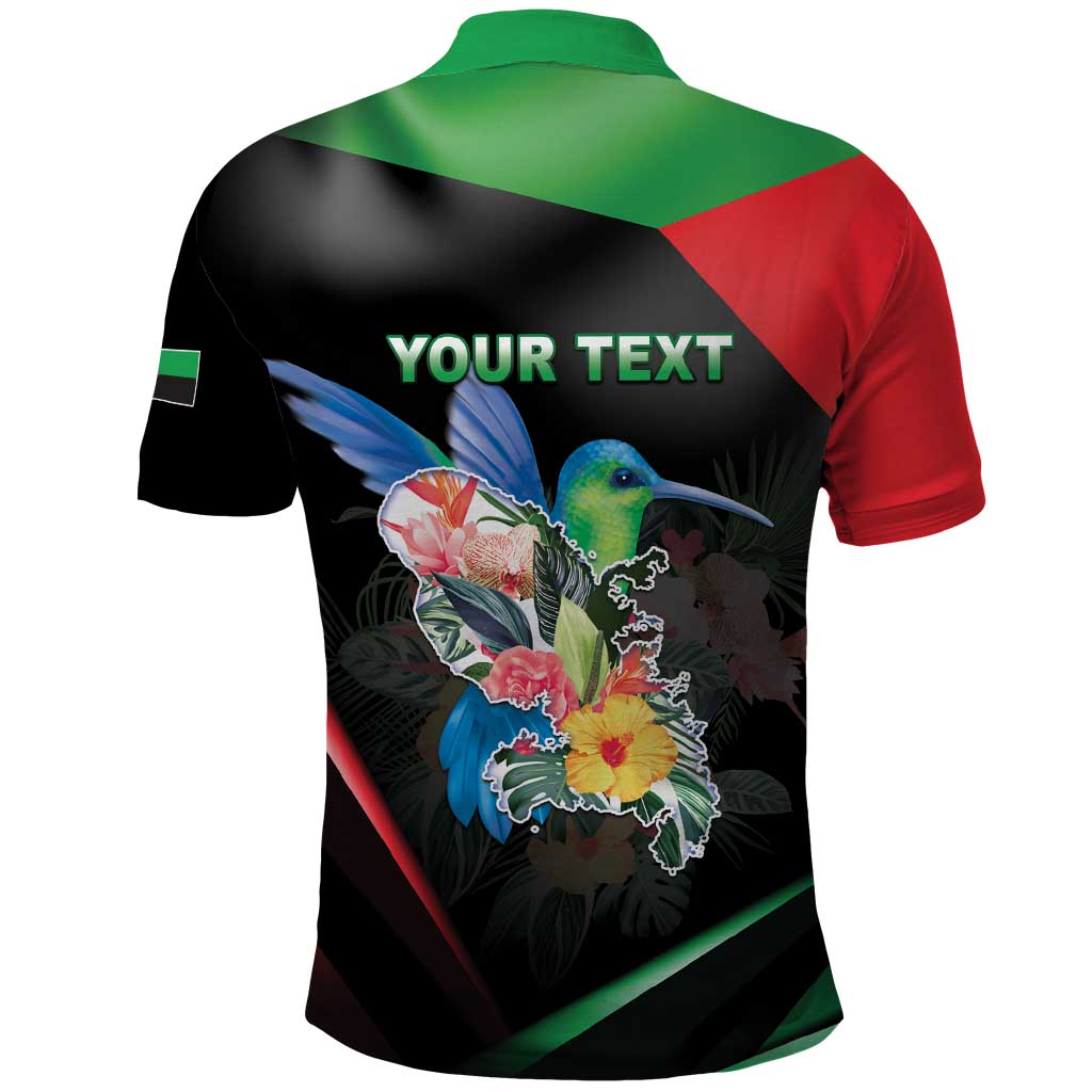 Personalized Martinique Polo Shirt The Island Of Flowers LT05