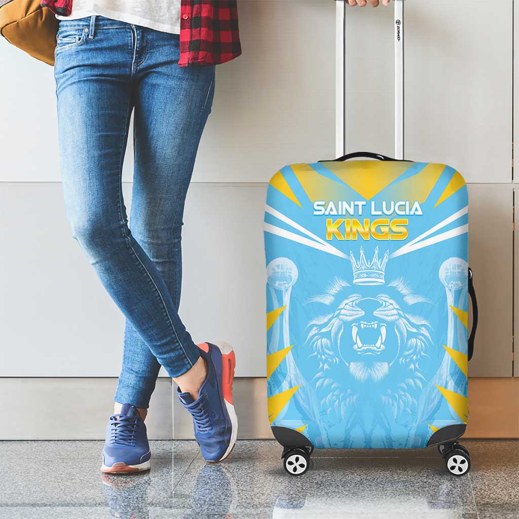 Kings Saint Lucia Cricket Luggage Cover Rise To Victory LT05