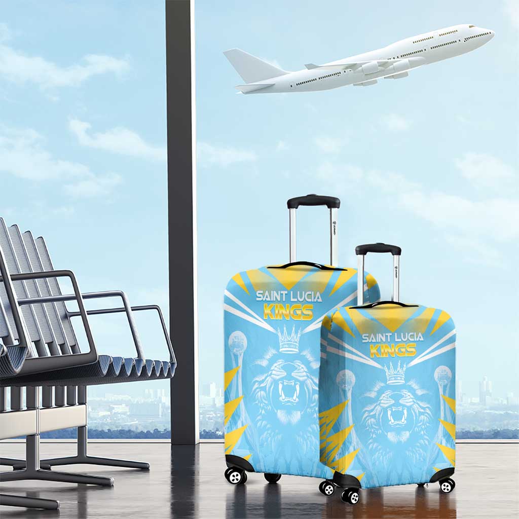 Kings Saint Lucia Cricket Luggage Cover Rise To Victory LT05