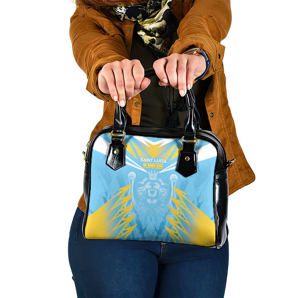 Kings Saint Lucia Cricket Shoulder Handbag Rise To Victory LT05